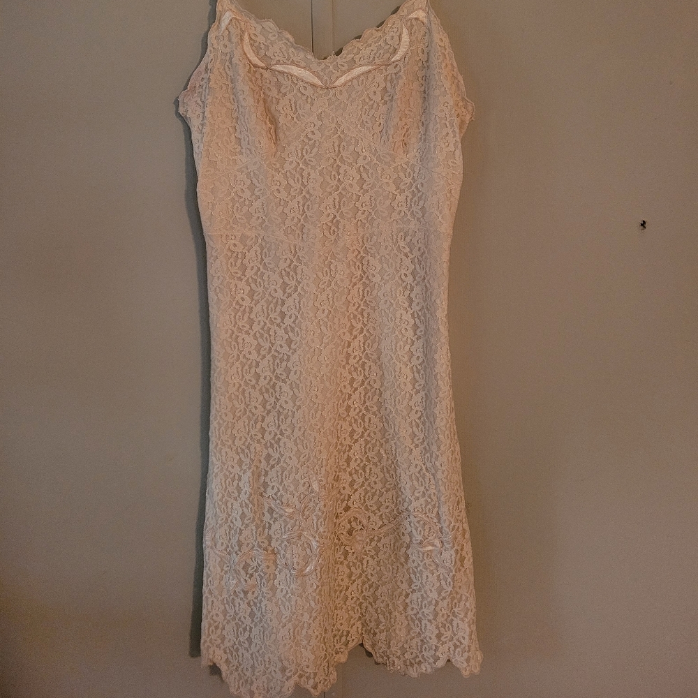 Vintage lace dress